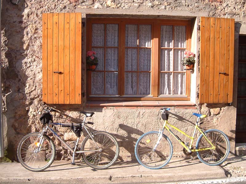 Front with bikes